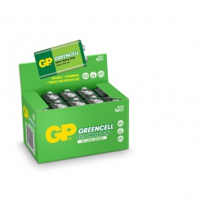 GP Greencel 9V Çinko Pil 10'lu Paket GP1604G-S1