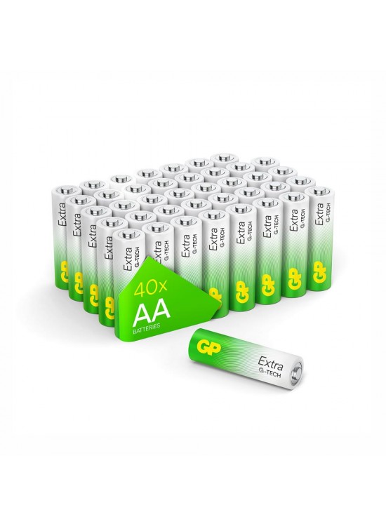 Gp R6 AA Boy Extra Alkalin Kalem Pil 40lı Paket GP15AXETA21-2ECSWC40