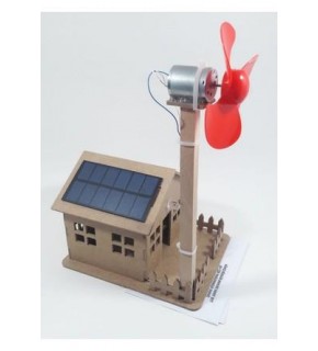 Güneş Enerjili Deney Seti -Panelli Ev