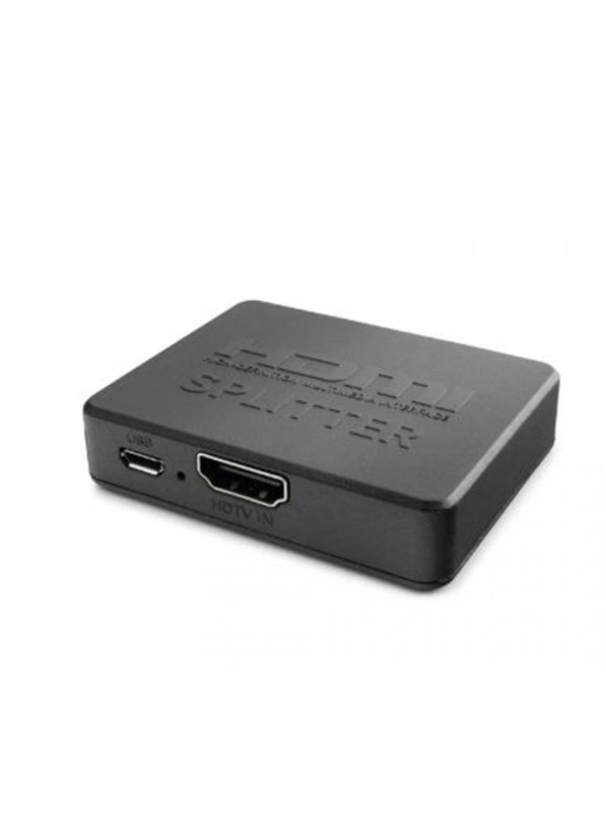 Hadron Hdx1371 2Port Splitter 4K-20 With Usb Power Cable
