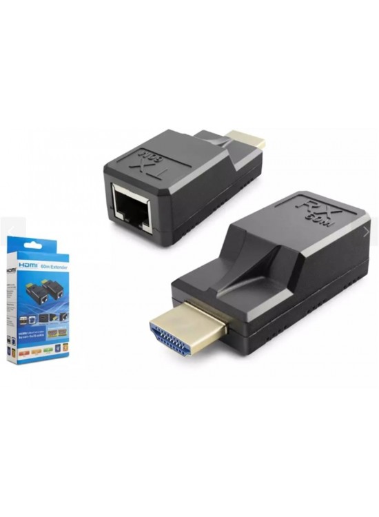 Hadron HDX1375 60mt Hdmi Extender Siyah Mini (Type-C Port)