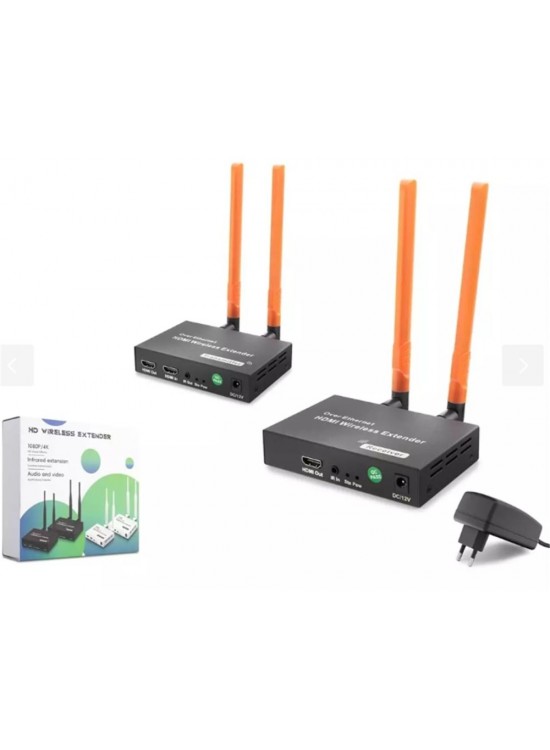 Hadron HDX1384 300mt Hdmi Wireless Kvm Extender Loop-Out Kablosuz 1080P (Audio and Video)