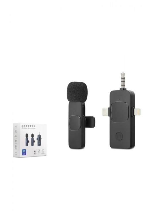 Hadron HDX2781 Kablosuz Yaka Mikrofon 3in1 (Tak ve Konuş 20 Metre Erişilebilir Resepsiyon)