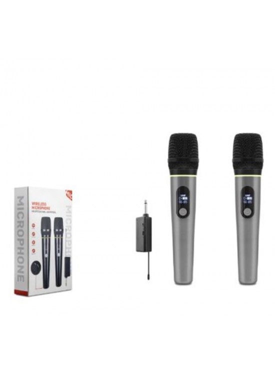 Hadron HDX2791G Gri  Kablosuz (WIRELESS) 2Lİ Mikrofon