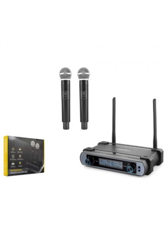 Hadron Hdx2793 Kablosuz 4-Mikrofon Vhf Siyah