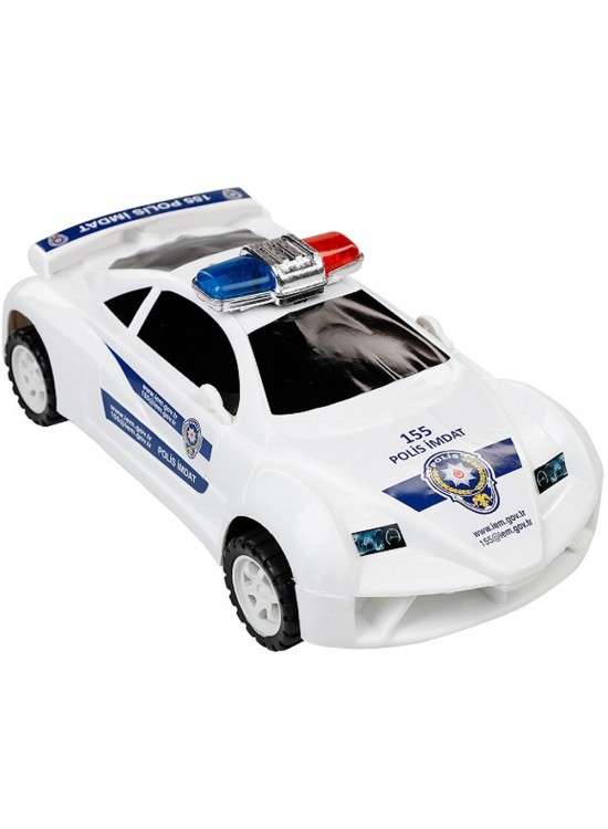 Halitcan Oyuncak Poşetli Sürtmeli Polis Arabası