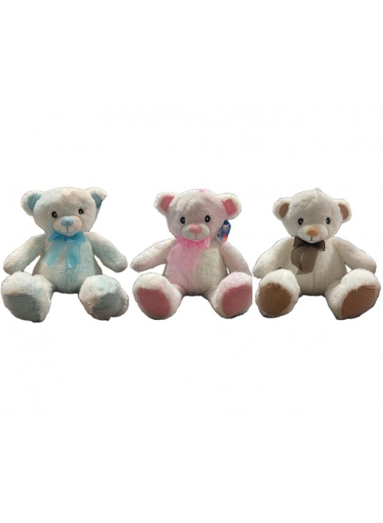 Halley 40cm Peluş Mavi Pembe Ayı 62422