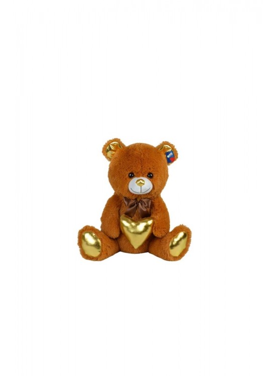 Halley Oyuncak Peluş Parlak Kalpli Ayı 50cm