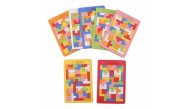 Hamaha Ahşap Tetris Blokları 6mm