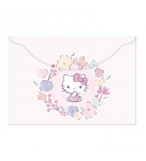 Hello Kitty And Friends Çıtçıtlı Dosya Plastik A4 120770-13 (1 Adet)
