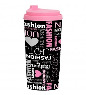 Herevin Desenli Kahve Bardağı-Fashion 470 CC 161920-006