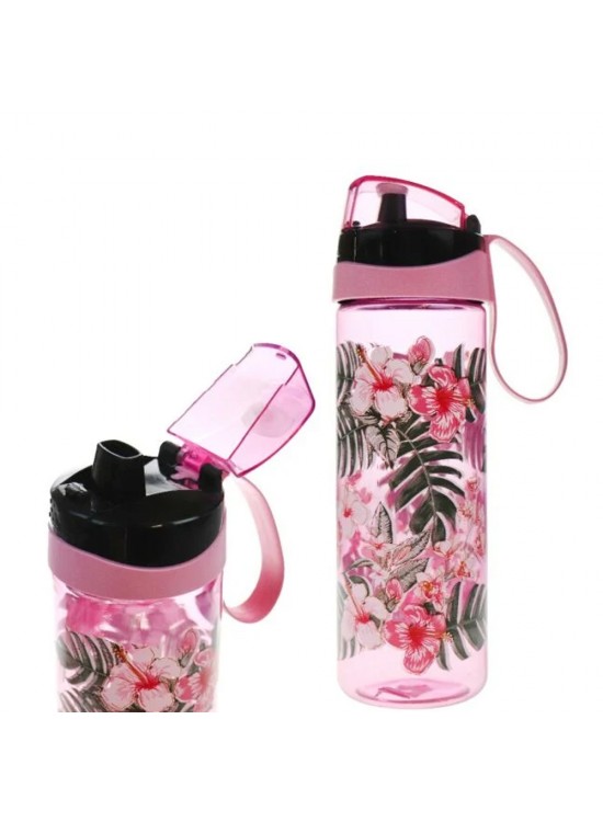 Herevin Matara Desenli Como Pembe Hibiscus Çiçeği 750 CC 161670-080