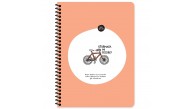 Hisli Şeyler Stickerli Defter Oturmaya Mı Geldik 16,5x22,5 80 Yp.çiz.