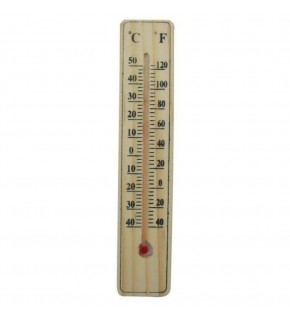 Hm Ahşap Termometre 24599-1