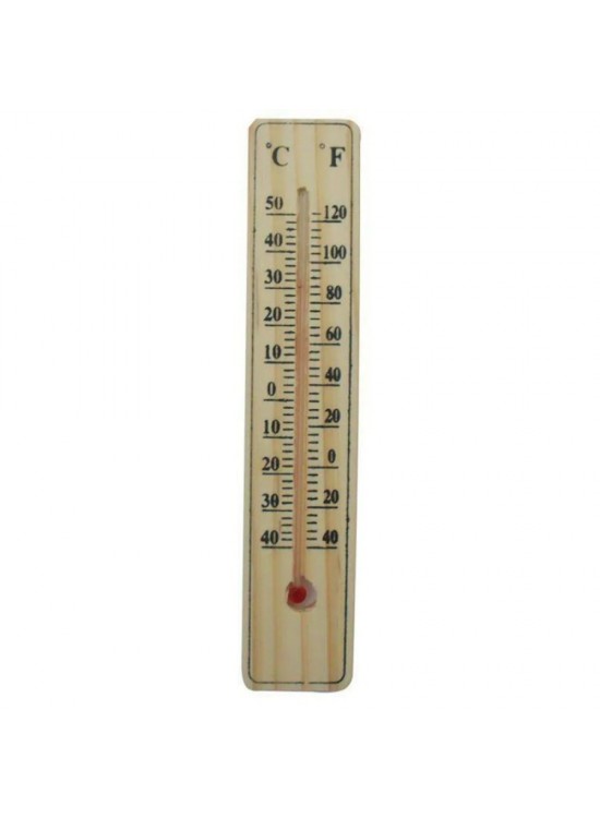 Hm Ahşap Termometre 24599-1