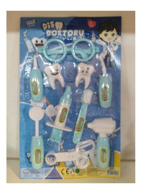 Hobi Toys Kartela Diş Doktoru Erkek Hb-15992