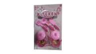 Hobi Toys Kartelada Pembe Yemek Seti