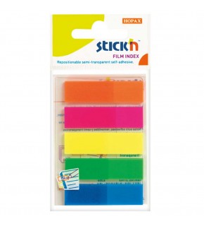 Hopax Stıckn İndeks 25 YP 45x12 Neon 5 Renk 21050