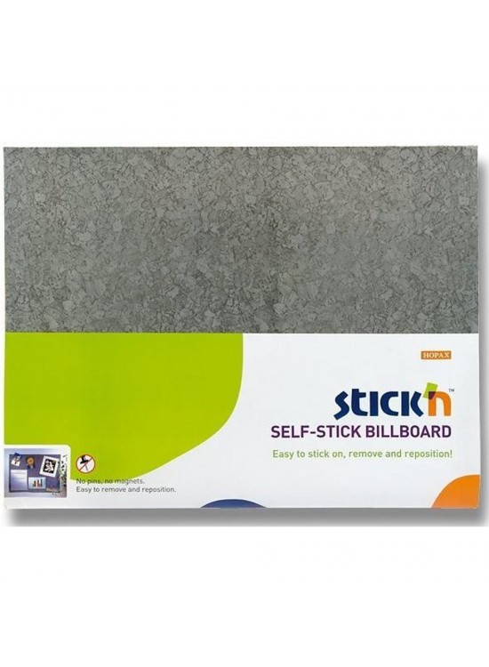 Hopax Stıckn Yapışkanlı Pano 58x46 Gri 23024 B132