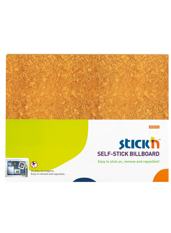 Hopax Stıckn Yapışkanlı Pano 58x46 Kahverengi 23023