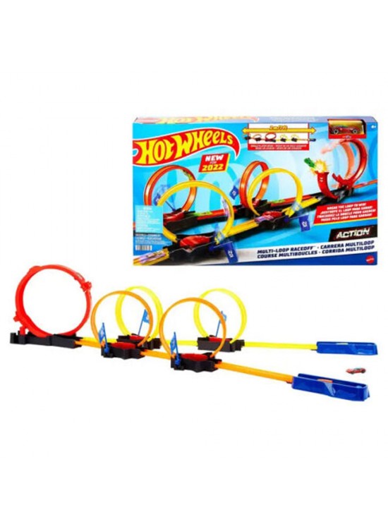 Hot Wheels Çok Çemberli Yarış Seti