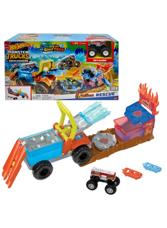 Hot Wheels Monster Trucks Arena Mücadelesi Color Shifters Oyun Seti
