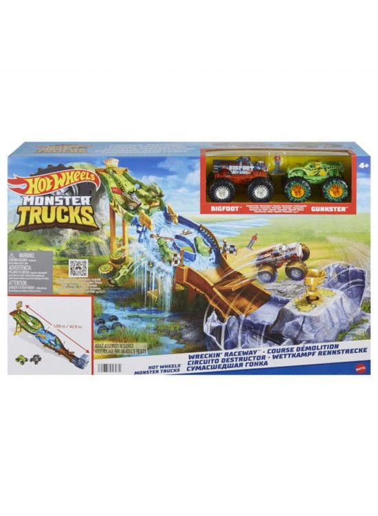 Hot Wheels Monster Trucks Heyecanlı Yarışlar Oyun Seti