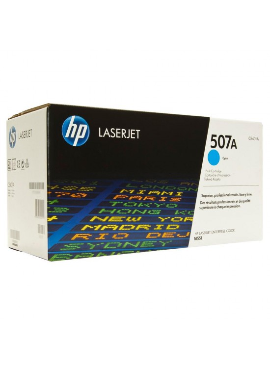 HP 507A Cyan Mavi 6.000 Sayfa Toner CE401A