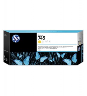 HP 745 Yellow Sarı 300ML Plotter Kartuşu  F9K02A