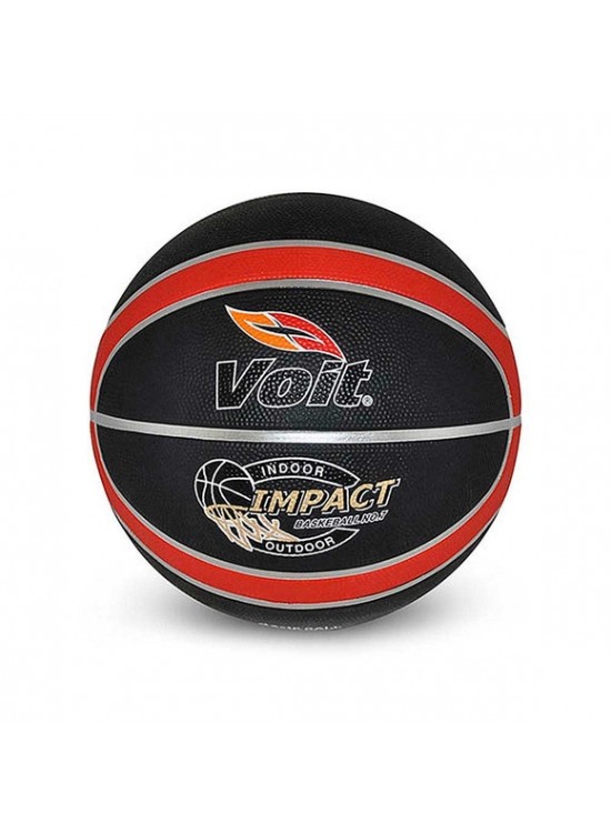 İnter Impact Basketbol Topu N7 Siyah Kırmızı