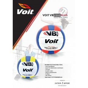 Inter Voleybol Topu N5 Beyaz Mavi Kırmızı VB2000