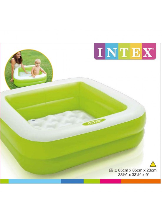 Intex Renkli Şişme Taban 2 Bölme Havuz 86 Cm. (57100)