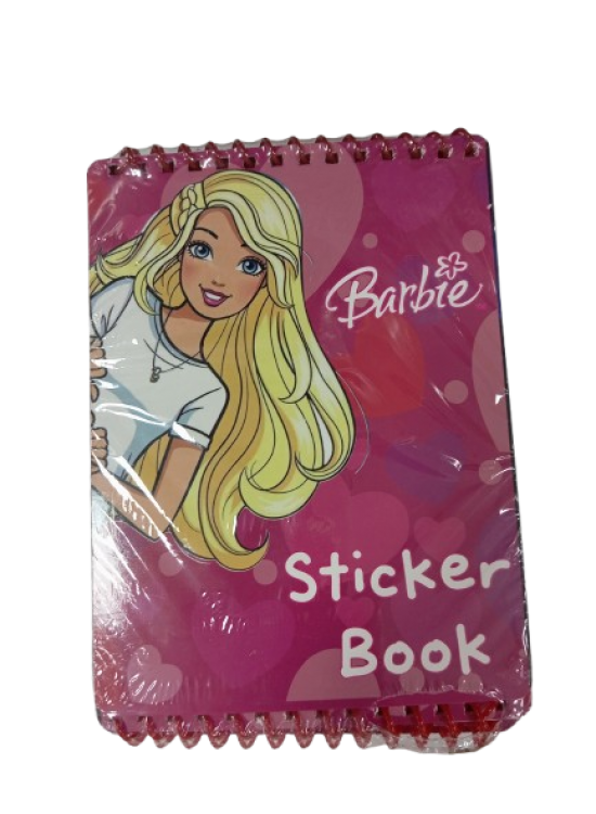 İspinoz Desenli Sticker Defteri (1 Adet)
