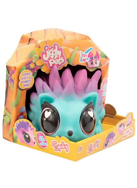 Jiggly Pets Sesli Mavi Kirpi JGG02200