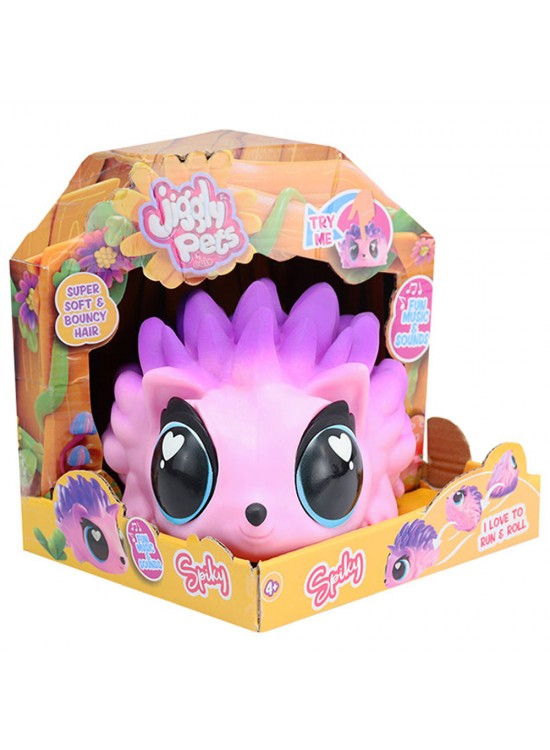 Jiggly Pets Sesli Pembe Kirpi JGG02100