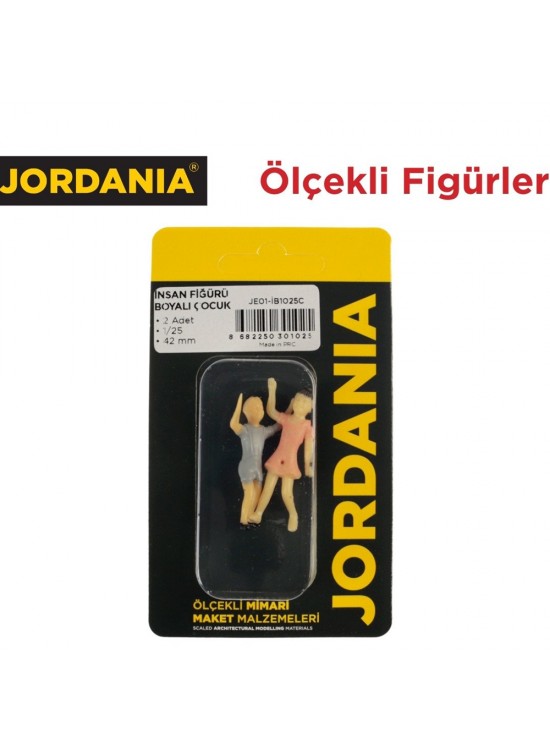 Jordania Boyalı Çocuk 1/025 JE01-İB1025C (Maket Ürünüdür)