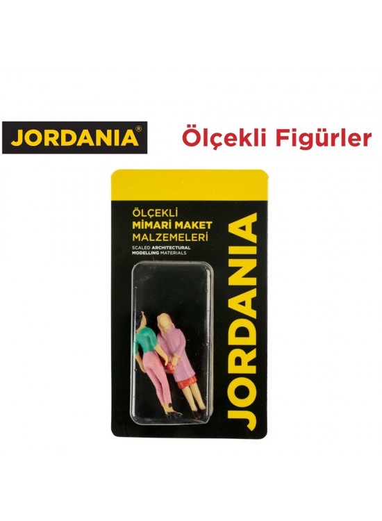 Jordania Boyalı Kadın 1/025 JE01-İB1025K (Maket Ürünüdür)