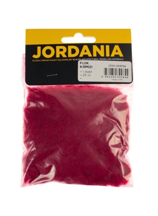 Jordania Flok Kırmızı 25 Gr JE00-053754 (Maket Ürünüdür)
