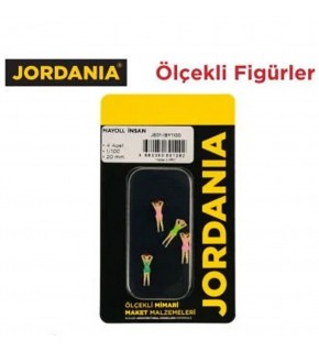 Jordania Mayolu İnsan 1/100 JE01-İBY1100 (Maket Ürünüdür)