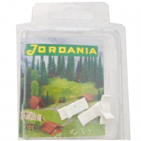 Jordania Plastik Şezlong 1/100 JE04-MBP1100 (Maket Ürünüdür)