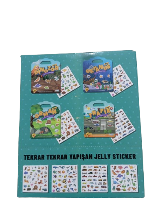 Karatay Jel Display Sticker Defteri (1 Adet)