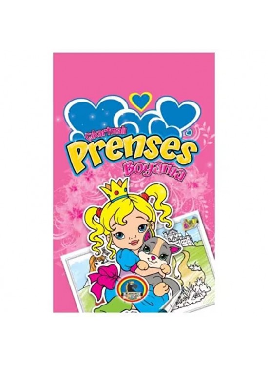 Karatay Stickerli Prenses Boyama Kitabı 16sf (1 Adet)