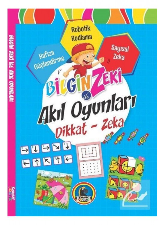 Karatay Yayınları Bilgin Zeki Akıl Oyunları 4 Lü Set Kitabı