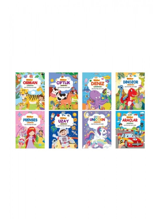 Karatay Yayınları Sticker Çıkartmalı Aktivite Kitabı (1 Adet)
