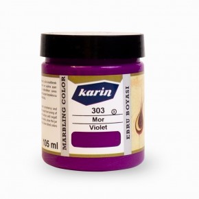 Karin Ebru Boyası 303 Mor 105ml 61303105