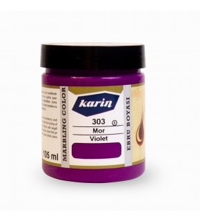 Karin Ebru Boyası 303 Mor 105ml 61303105