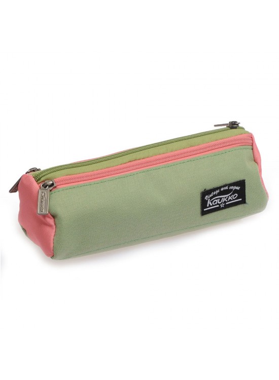 Kaukko Kalem Çantası Wıchlıght Su Yeşili-Pembe K2134