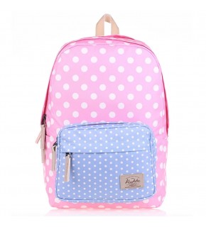Kaukko Sırt Çantası Colorful 2 Colors Dots K1486