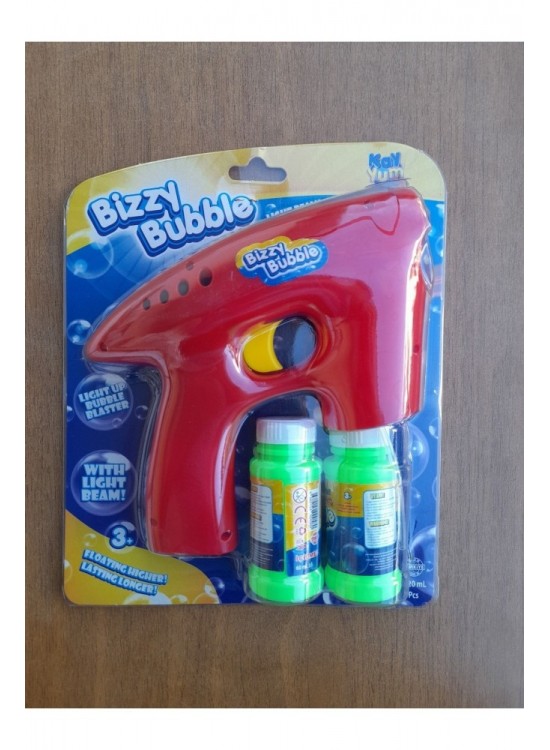 Kayyum Oyuncak Bizzy Büyük Işıklı Köpük Tabancası 6020