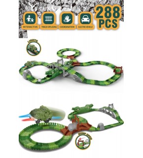 Kayyum Oyuncak Dino Tracks Yol Set 288 Parça